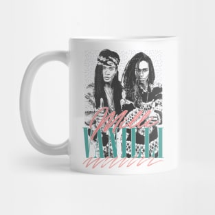 Milli Vanilli \/\/\ Vintage Style 90s Aesthetic Design Mug